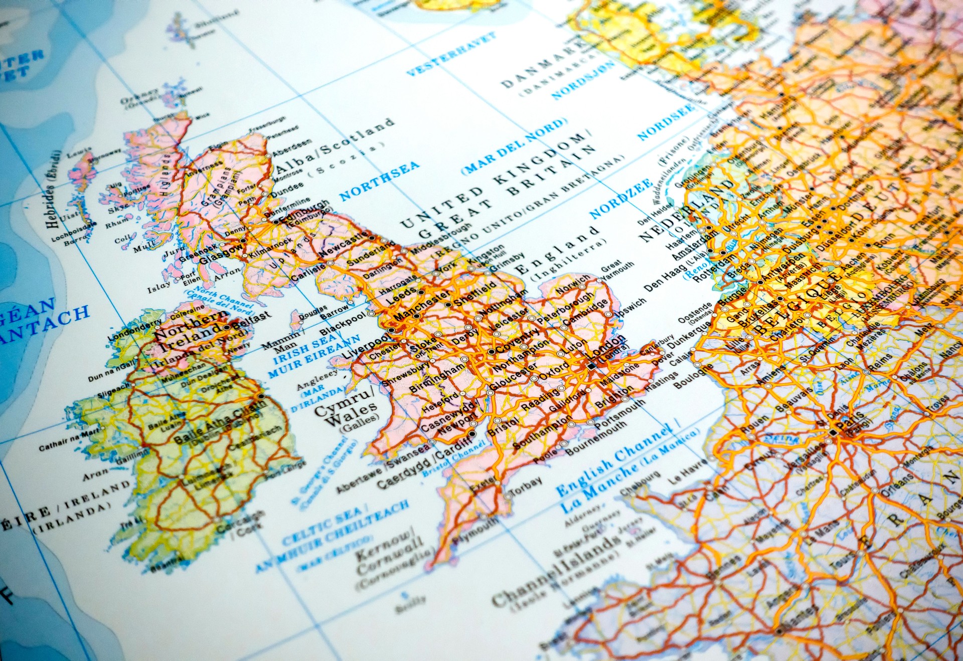 Map of United Kingdom